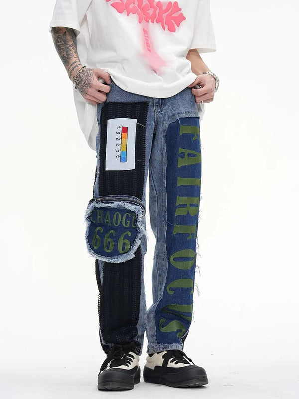 Large Pocket Jeans 85520 - UncleDon JM