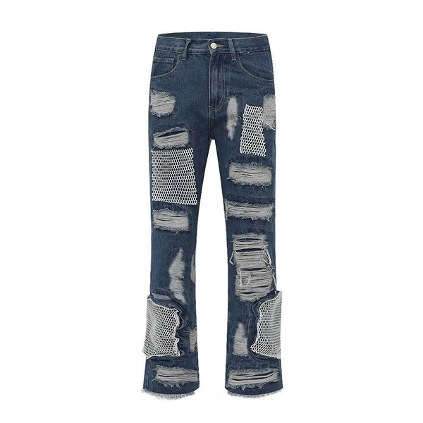 Patchwork Heavyweight Jeans 82166 - UncleDon JM