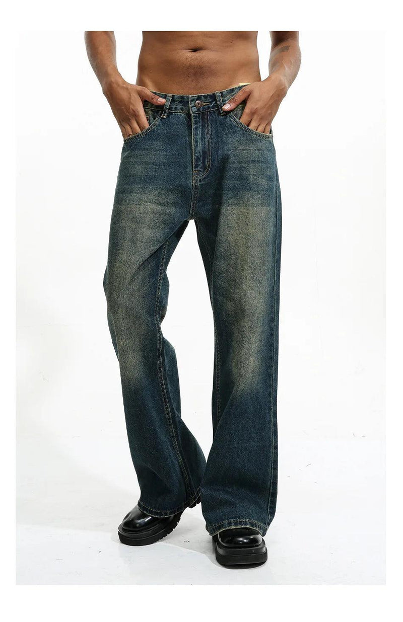 Slightly Washed Jeans Y569 - UncleDon JM