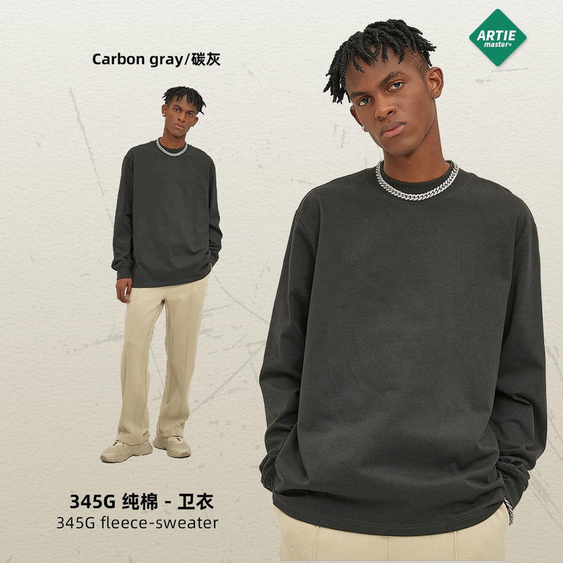 Solid Colour Full Sleeve T-shirt 6 Colour 2116 - UncleDon JM