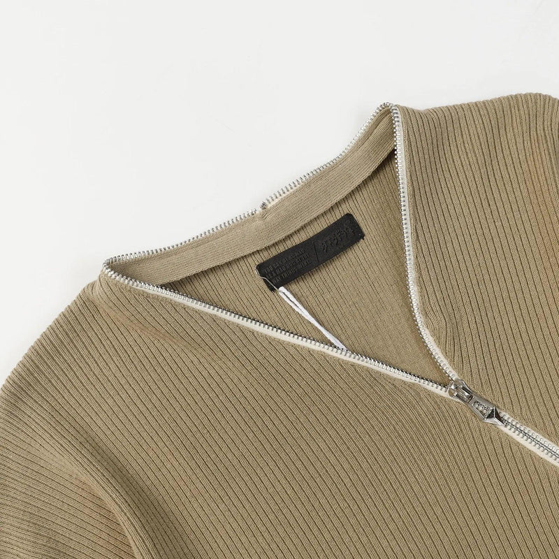 Unisex Zipper Spliced Pullover Sweater AM-03 - UncleDon JM