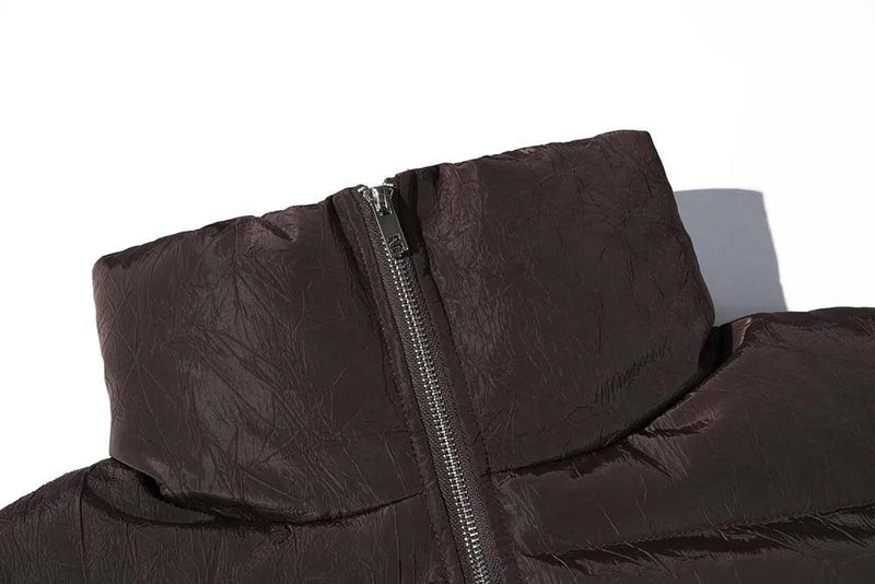Wrinkles Short Puffer Jacket 4 colours 230790 - UncleDon JM