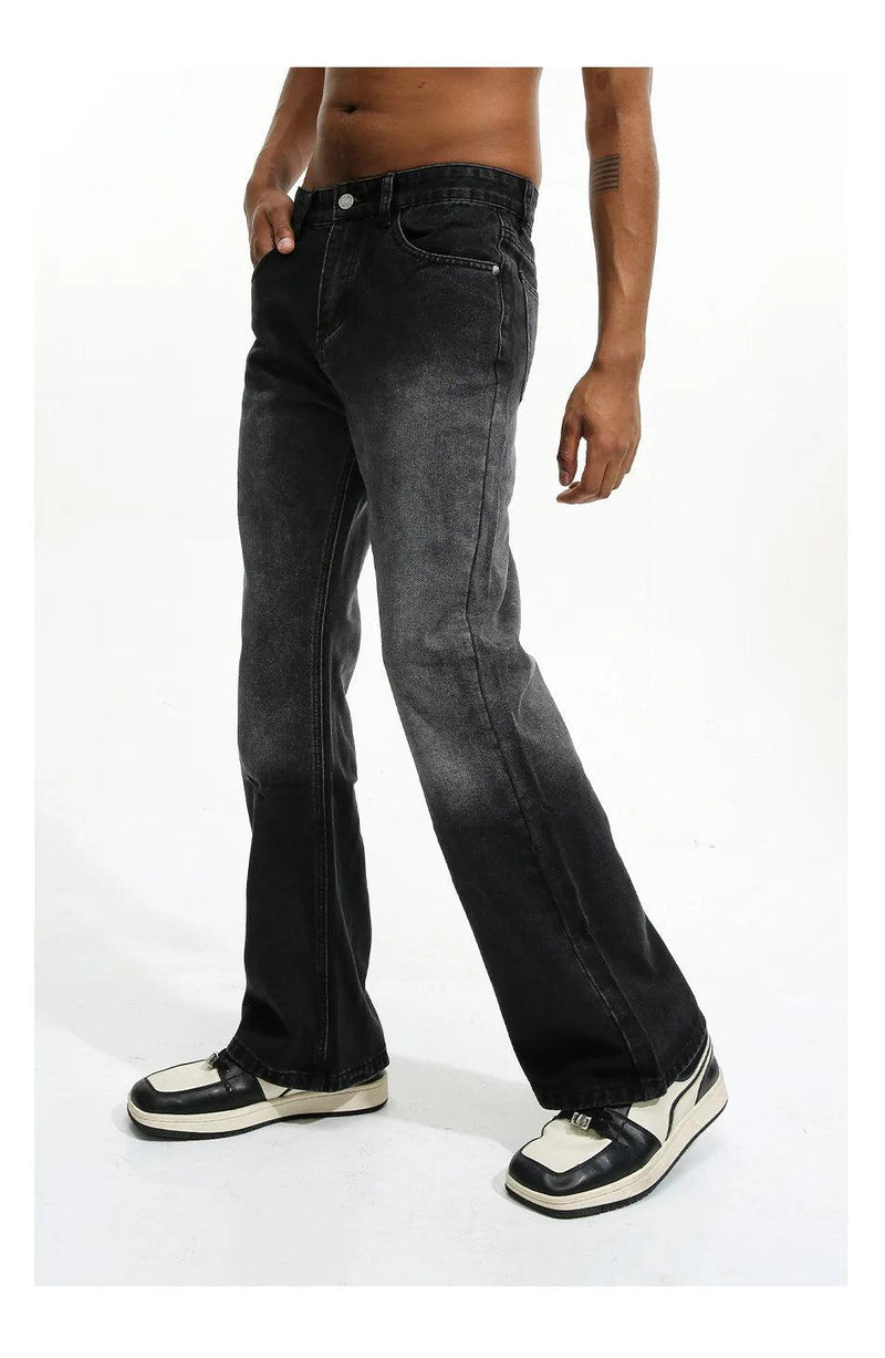 Gradient Contrasting Jeans B528 - UncleDon JM
