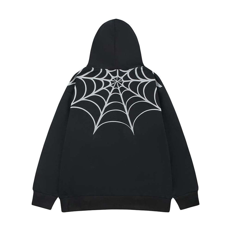Masked Spider Zip Up Hoodie 8110 - UncleDon JM