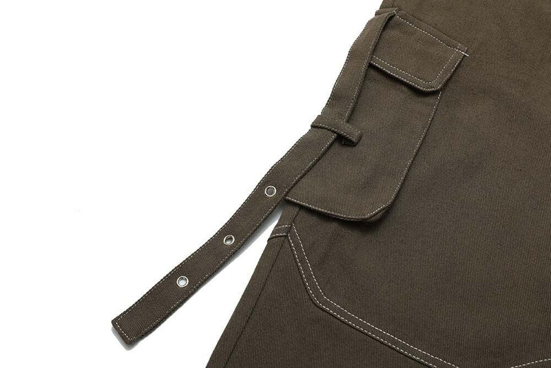 Spliced Ribbon Design Pants AC115 - UncleDon JM