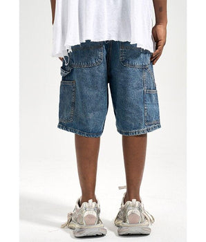 Tung Sung Washed Classic Blue Jorts - Tung Sung