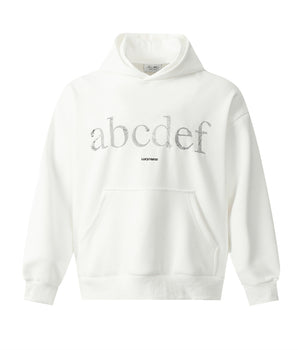 Tung Sung Vintage Embroidered Letters - Simple & Versatile Casual Short Hoodies - Tung Sung