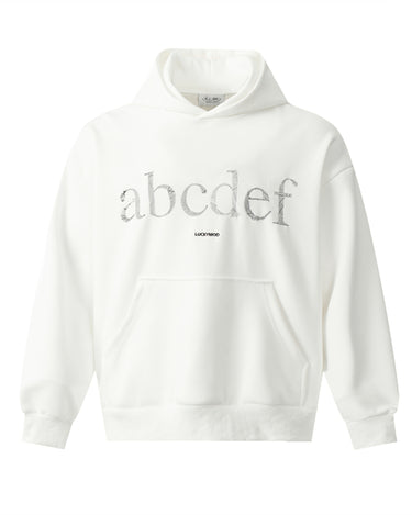 Tung Sung Vintage Embroidered Letters - Simple & Versatile Casual Short Hoodies - Tung Sung