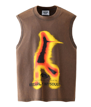 Tung Sung Graphic Tank Top - Tung Sung