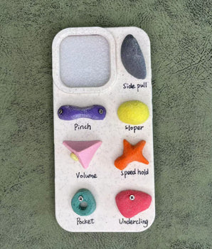 Phone Case Rock Climbing Holds Climber Bouldering Funny Wall Boulder Case A3