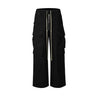 Tung Sung Black Zipper Fly Cargo Pants - Tung Sung