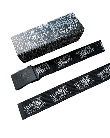 Tung Sung West Coast Print Canvas Belt - Tung Sung