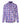 Tung Sung Vibrant Purple Plaid Shirt with Fringe Trim & Distressed Details - Standout Fashion Staple - Tung Sung