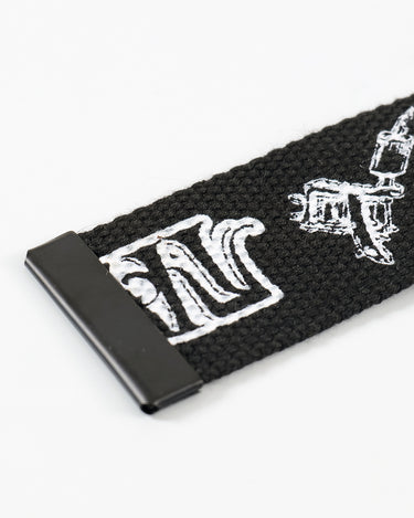 Tung Sung West Coast Print Canvas Belt - Tung Sung