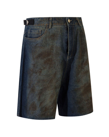 Tung Sung Dark Blue Dirty Jorts - Tung Sung