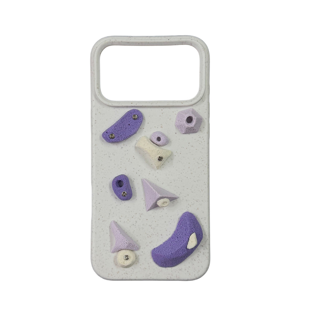 Tung Sung Handmade Climbing Hold Phone Case ''Purple'' - A4
