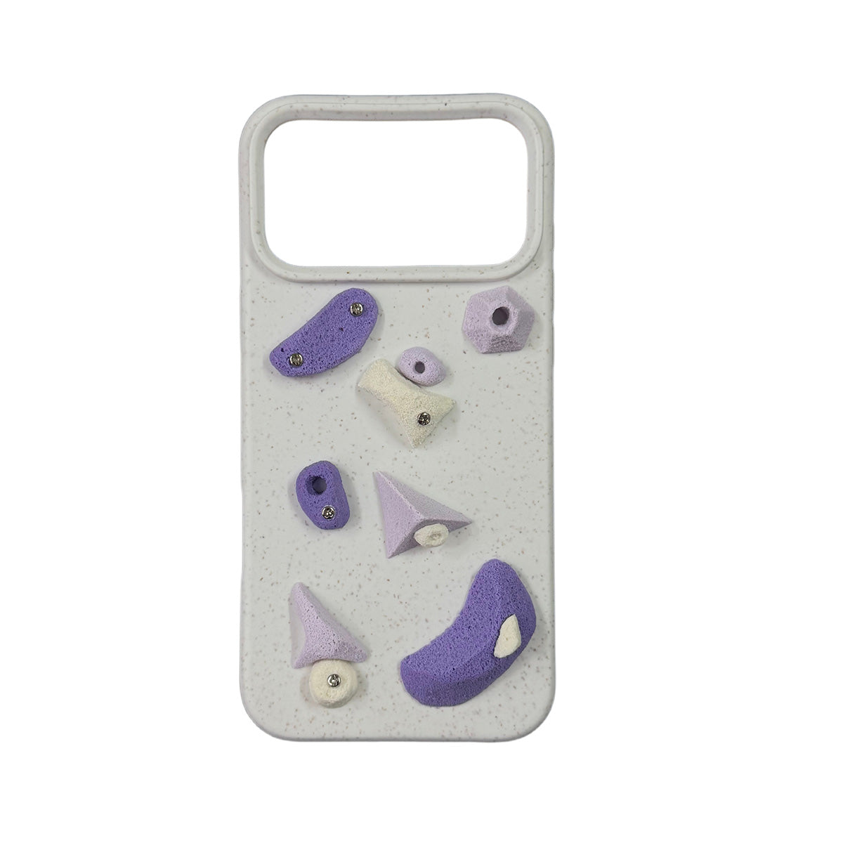 Tung Sung Handmade Climbing Hold Phone Case ''Purple'' - A4
