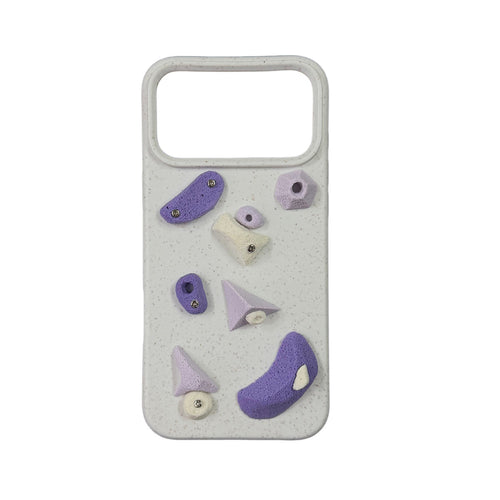 Tung Sung Handmade Climbing Hold Phone Case ''Purple'' - A4