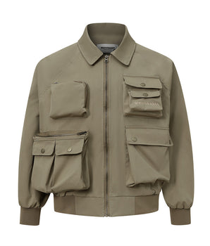 Tung Sung Retro 3D Multi-Pocket Tactical Pilot Jacket - Tung Sung