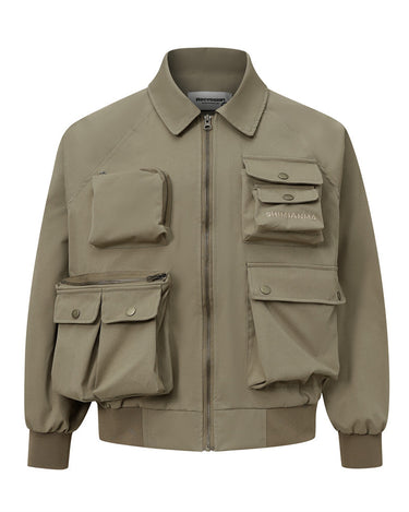 Tung Sung Retro 3D Multi-Pocket Tactical Pilot Jacket - Tung Sung