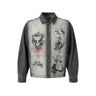 Tung Sung Retro Anime Print Denim Jacket - Tung Sung