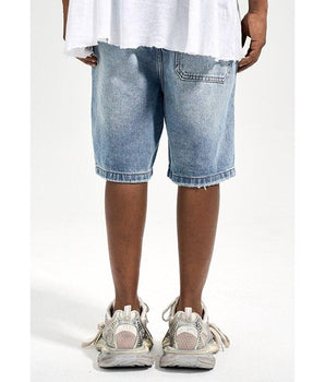 Tung Sung Vintage-Washed Bleached Jorts - Tung Sung