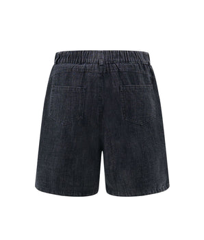 Tung Sung Simple Denim Jorts - Tung Sung