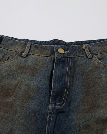 Tung Sung Dark Blue Dirty Jorts - Tung Sung