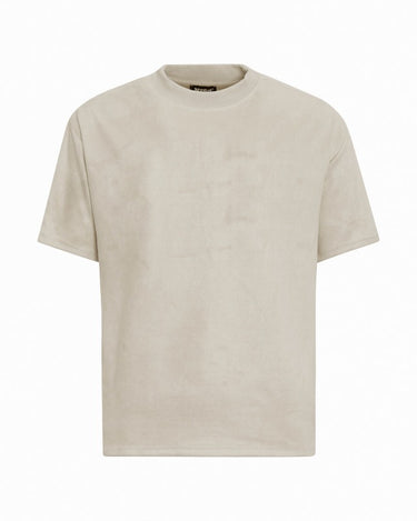 Tung Sung Solid Suede Short-Sleeve Tee in 7 Colors - Tung Sung