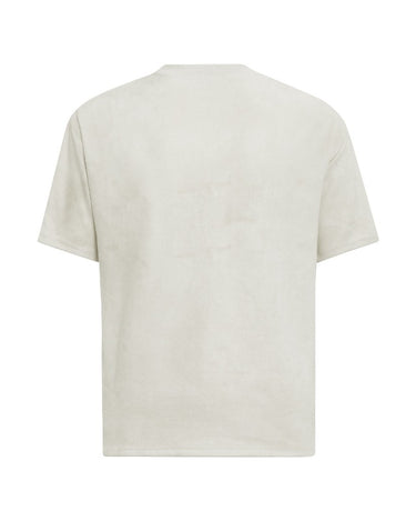 Tung Sung Embroidered Suede Tee - Tung Sung