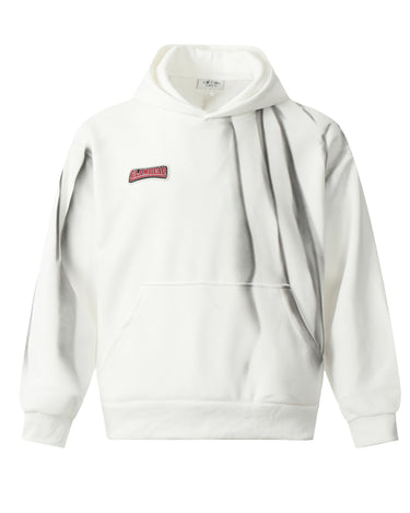 Tung Sung Gradient-Dyed Embroidery Cropped Hoodies - Tung Sung