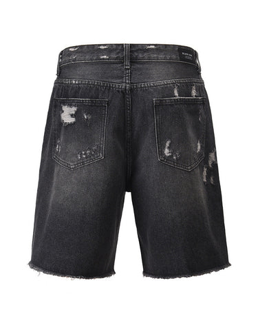 Tung Sung Black Cat Whisker & Distressed Jorts - Tung Sung