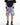 Tung Sung Embroidered Graffiti Fringe Jorts - Tung Sung