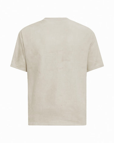 Tung Sung Solid Suede Short-Sleeve Tee in 7 Colors - Tung Sung