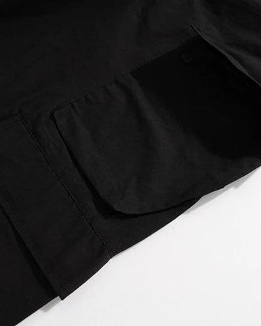 Tung Sung Black Zipper Fly Cargo Pants - Tung Sung