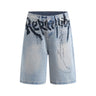 Tung Sung Graffiti Washed Jorts - Tung Sung