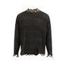 Tung Sung Distressed Cut-Out Pullover Knit - Tung Sung