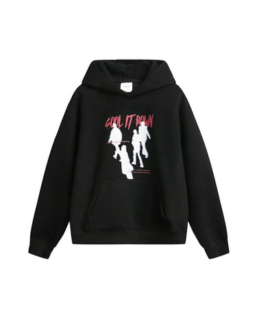 Tung Sung Silhouette Print Hoodie - Must-Have Artistic Streetwear - Tung Sung