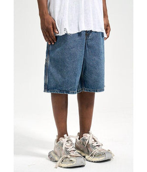 Tung Sung Washed Classic Blue Jorts - Tung Sung