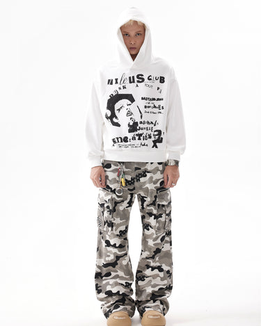 Tung Sung Retro Slogan Statement Cropped Hoodies - Tung Sung