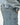 Tung Sung Retro-Styled Denim Jeans with Distressed Hems & Flame Applique Patches - Tung Sung