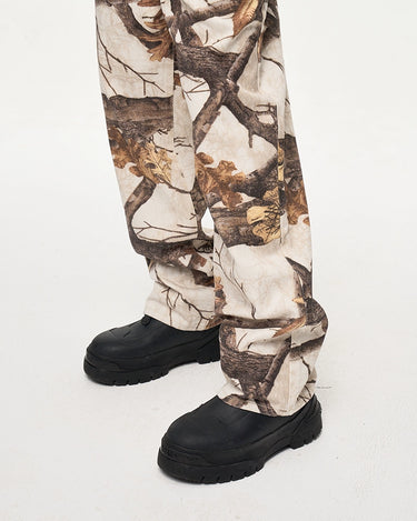 Tung Sung Camouflage Tree Branch Print Jeans - Outdoor-Inspired Style for Everyday Wear - Tung Sung