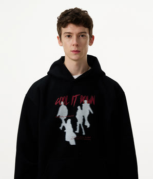 Tung Sung Silhouette Print Hoodie - Must-Have Artistic Streetwear - Tung Sung