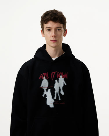 Tung Sung Silhouette Print Hoodie - Must-Have Artistic Streetwear - Tung Sung