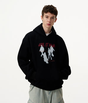 Tung Sung Silhouette Print Hoodie - Must-Have Artistic Streetwear - Tung Sung