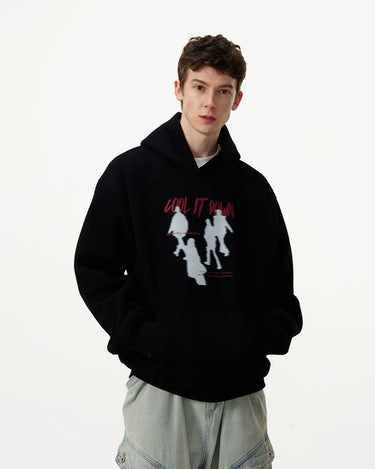 Tung Sung Silhouette Print Hoodie - Must-Have Artistic Streetwear - Tung Sung