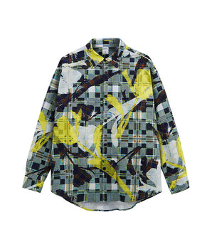 Tung Sung Colorful Floral Digital Print Shirt - Vibrant Pattern