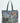 Tung Sung Faded 3D Metal Chain Printed Shoulder Tote Bag