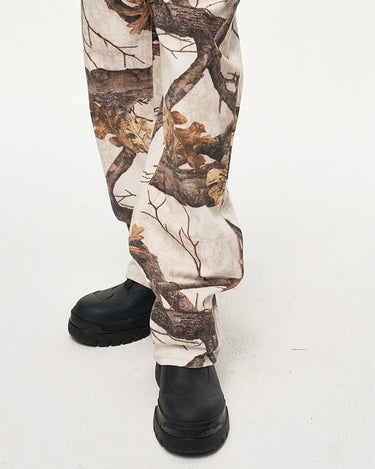 Tung Sung Camouflage Tree Branch Print Jeans - Outdoor-Inspired Style for Everyday Wear - Tung Sung