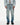 Tung Sung Retro-Styled Denim Jeans with Distressed Hems & Flame Applique Patches - Tung Sung